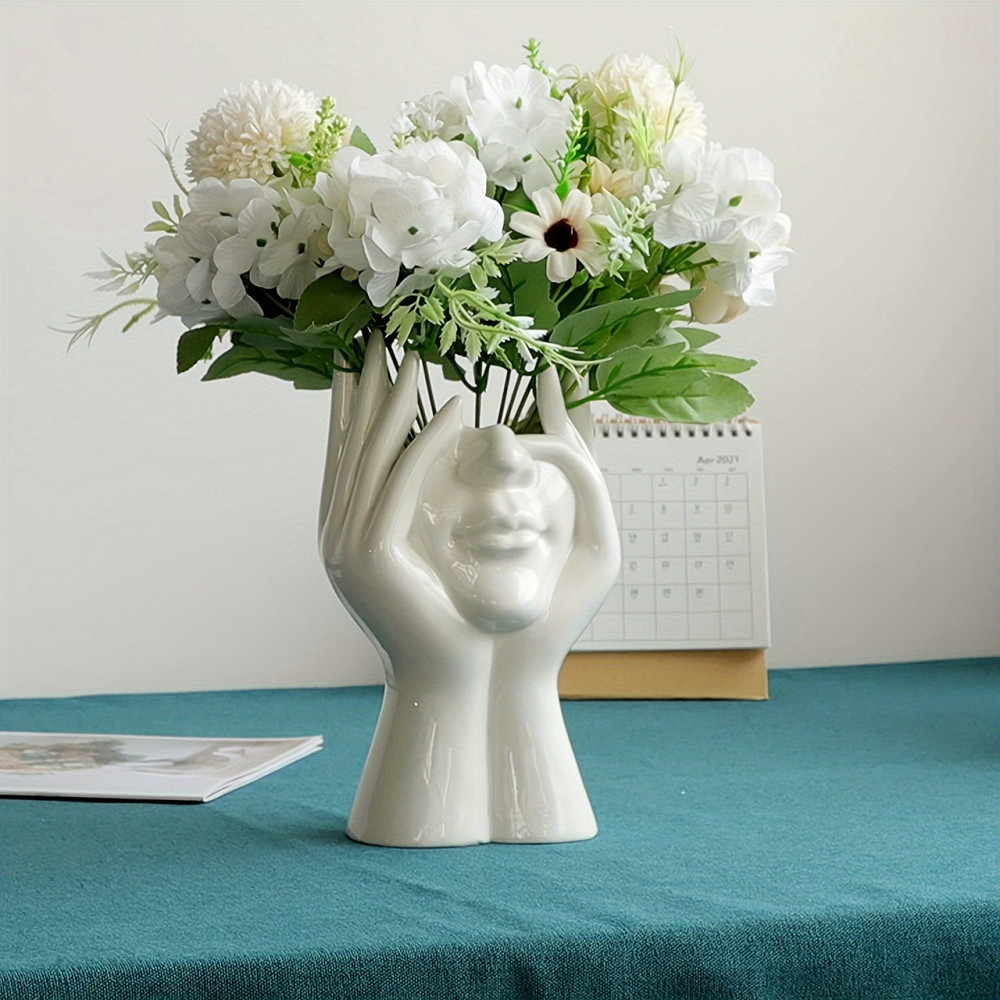 Ваза-органайзер «Art Body» для цветов, косметики и канцелярии 17×11 см белая Одесса - изображение 1