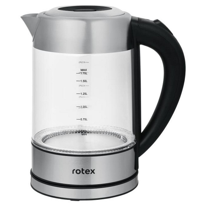 Электрочайник Rotex RKT87-SGS 1.7 л серебристый Київ - зображення 2