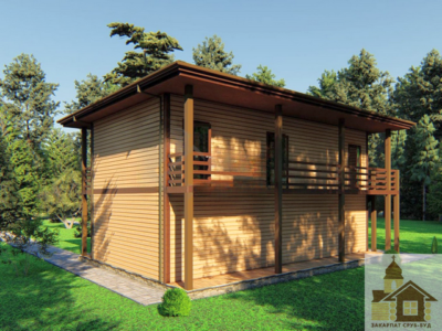 Купити готель з дерева в Україні під ключ Одесса - изображение 1