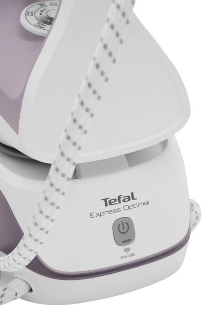 Утюг с парогенератором Tefal Express Optimal SV4111E0 2200 Вт серый Київ - зображення 7