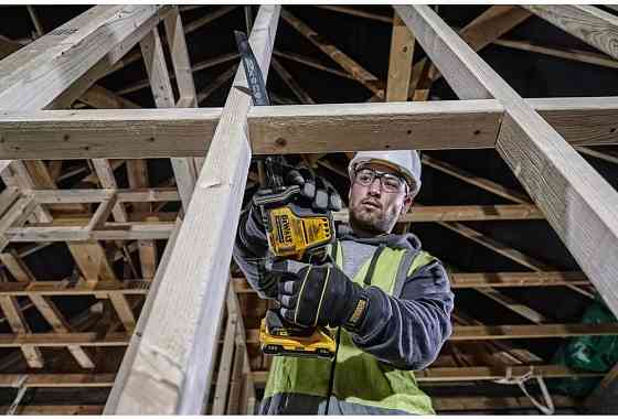 Пила шабельна акумуляторна безщіткова DeWALT DCS369N Вишнёвое