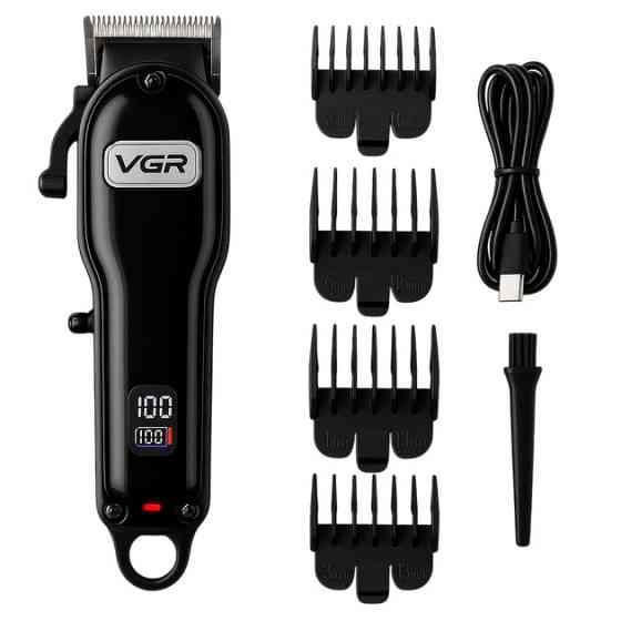 Машинка для стрижки аккумуляторная VGR V-251 7 Вт черная Киев