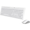 Комплект (клавіатура, мишка) Rapoo 8210M Wireless/Bluetooth White Харків