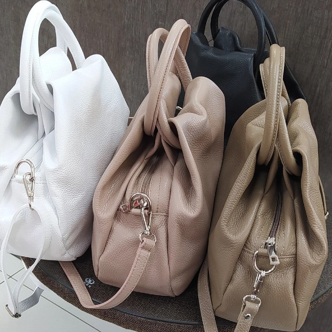 Сумка хобо через плечо кожаная Итальянская Вера пелле TS000081 Киев - изображение 2