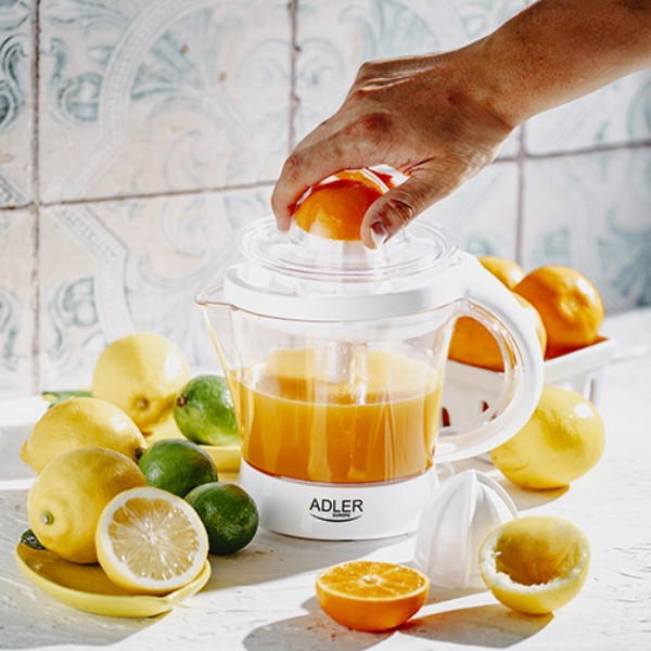 Соковыжималка для цитрусовых Adler AD 4014 60 Вт белая Київ - зображення 3