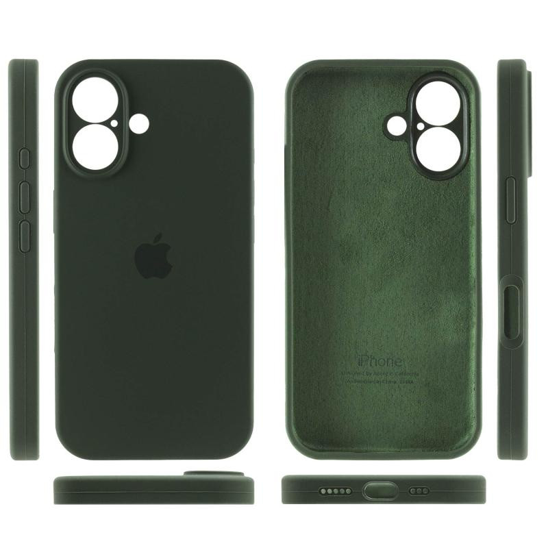 Чехол Silicone Case Full Camera Protective (AA) для Apple iPhone 16 Plus (6.7") Херсон - зображення 3