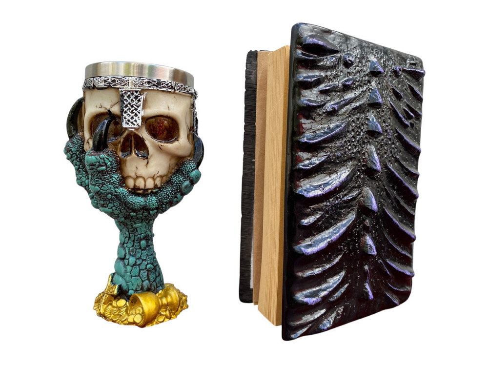 Подарочный набор Бокал 3 Лапа Дракона и Блокнот 3 «Око Иллюзий» Київ - зображення 4