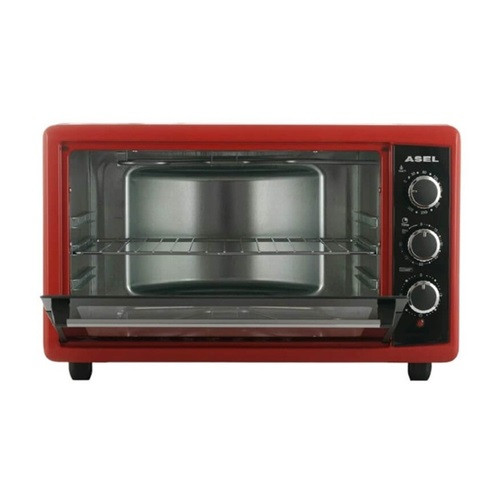 Электропечь Asel AF50-23-red 50 л красная Київ - зображення 5