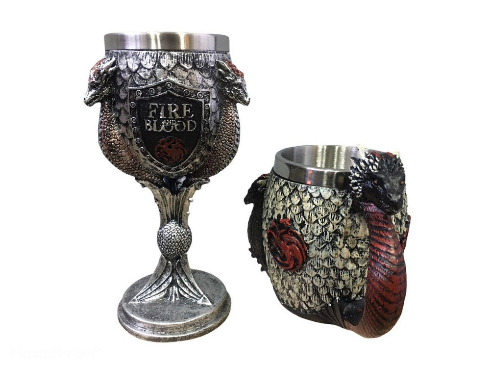 Подарочный набор Чашка Бокал 3 Игра Престолов Дом Тартариен (код 00320) Київ - зображення 10