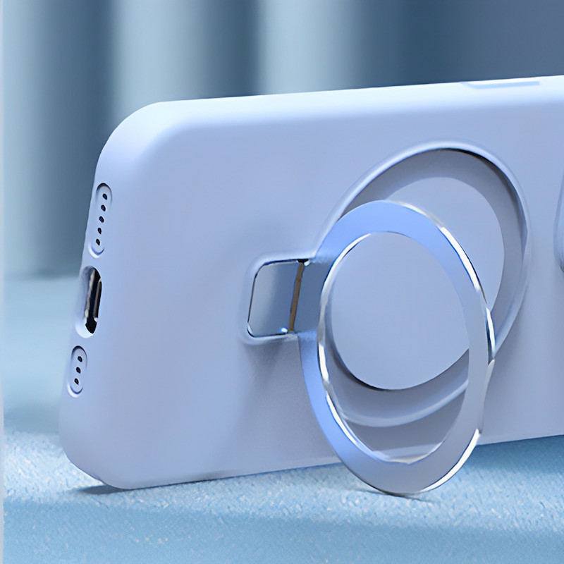 Чехол Silicone Case Full Protective NO LOGO with Ring для Apple iPhone 13 / 14 (6.1") Херсон - изображение 2