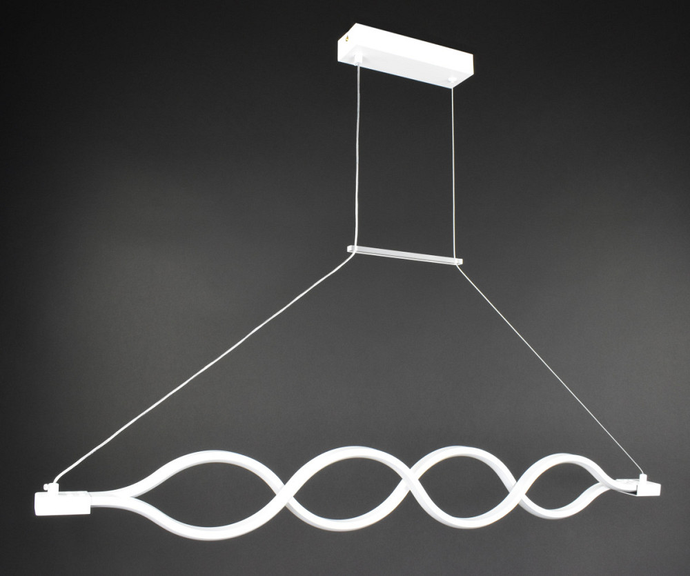 Люстра стельова LED H33L-1000-wh Білий 30-110х6х102 см. Київ - зображення 1