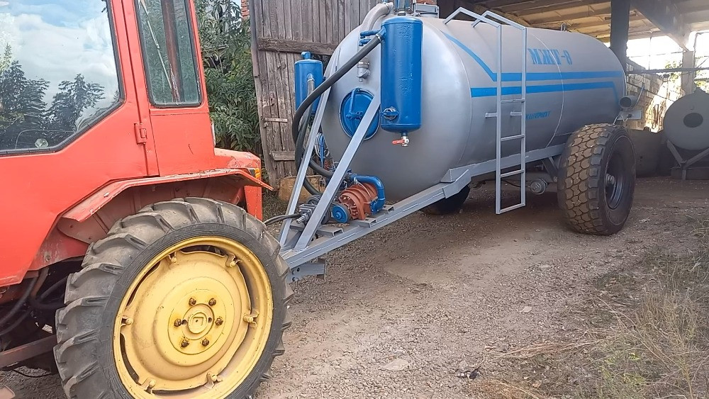 Бочка вакумна МЖТ-8 для свинокомплексу з розкидачем Белая Церковь - изображение 3