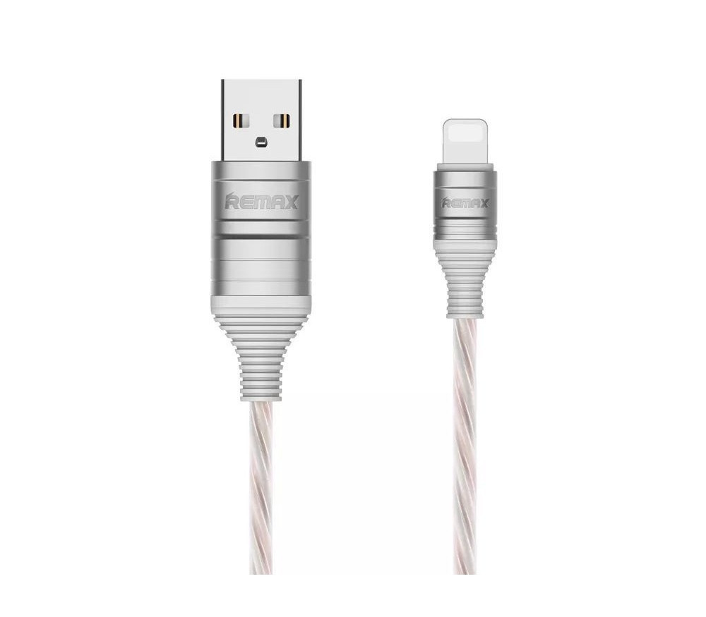 Lightning кабель 1 м Ultimate Edition белый Remax RC-130i-EL Київ - зображення 1