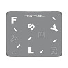 Игровая поверхность для мыши и клавиатуры A4Tech FP25(Silver) 25х20 см графитовый Київ