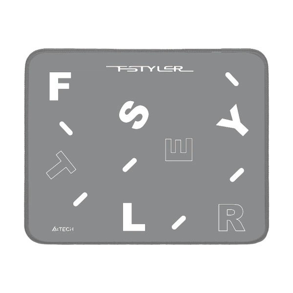 Игровая поверхность для мыши и клавиатуры A4Tech FP25(Silver) 25х20 см графитовый Київ - зображення 1