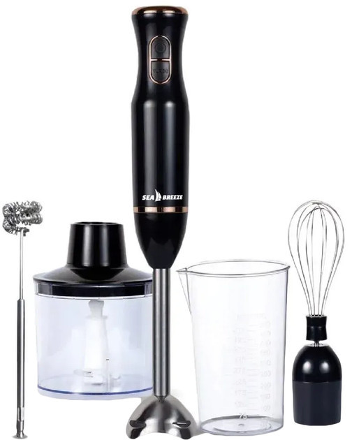 Блендер погружной Sea Breeze SB-094 800 Вт черный Київ - зображення 1
