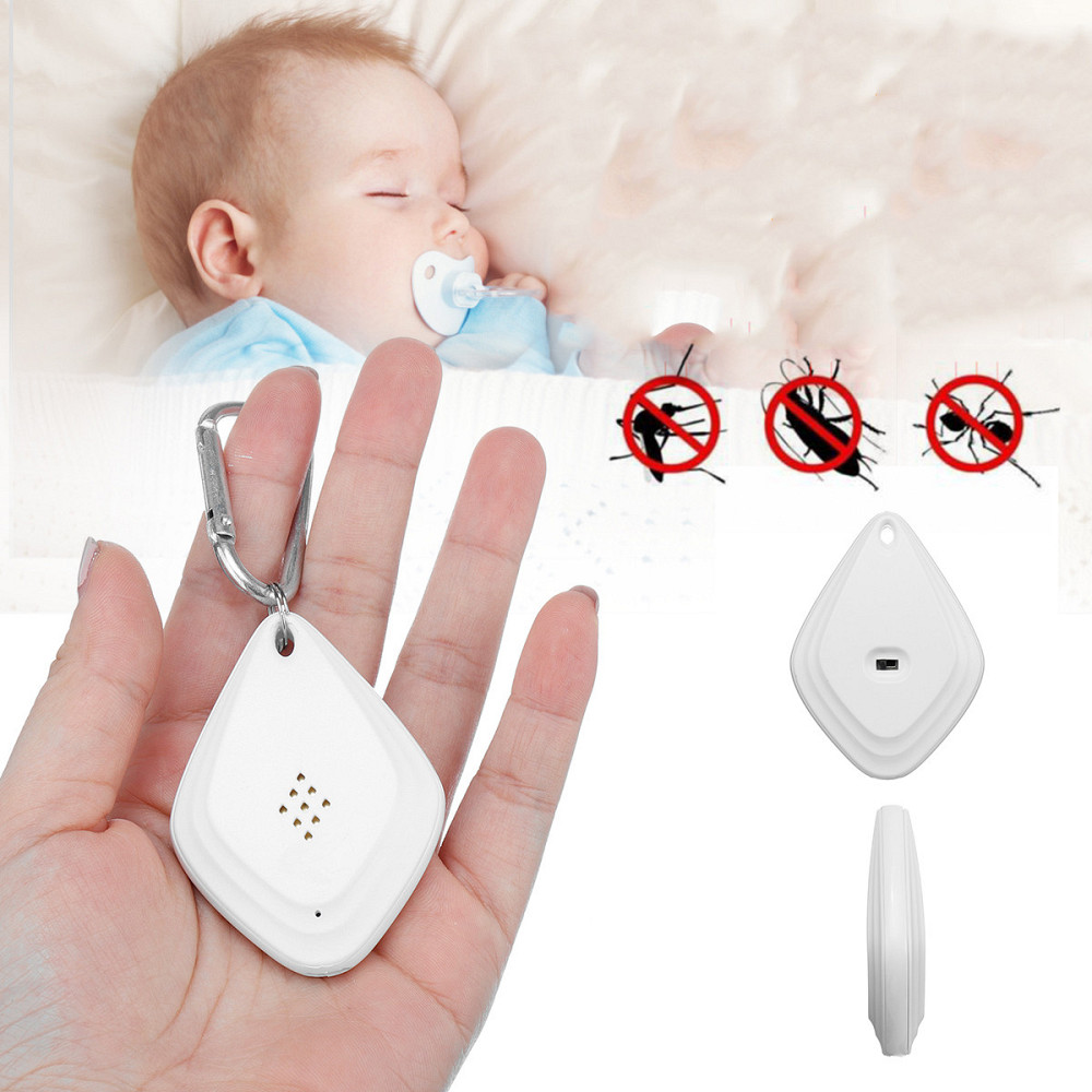 Ультразвуковой отпугиватель комаров и др. кровососущих Smart USB белый Одеса - зображення 4