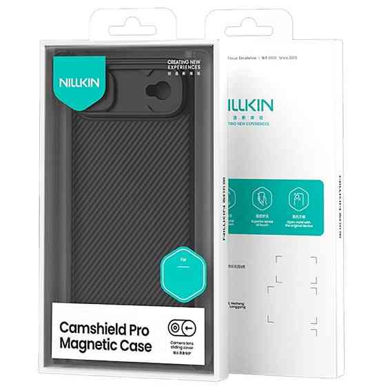 Карбоновая накладка Nillkin CamShield Pro Magnetic для Apple iPhone 17 Air (6.5") Херсон