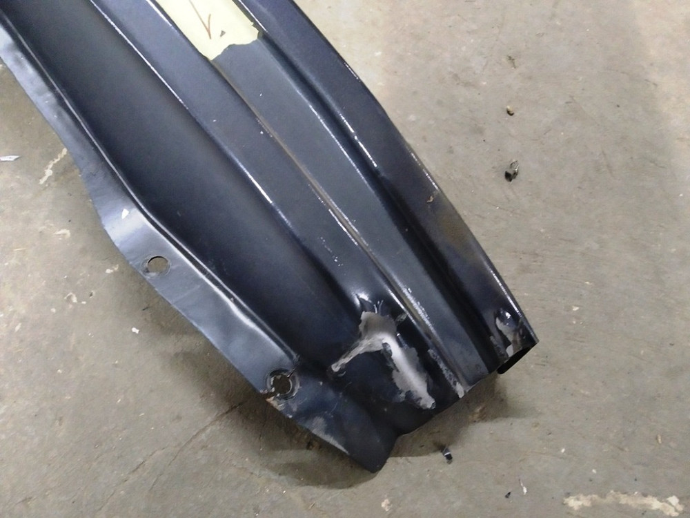 Усилитель бампера заднего AWD (деформирован один край) Tesla model S, model S REST 1041685-00-A Киев - изображение 4