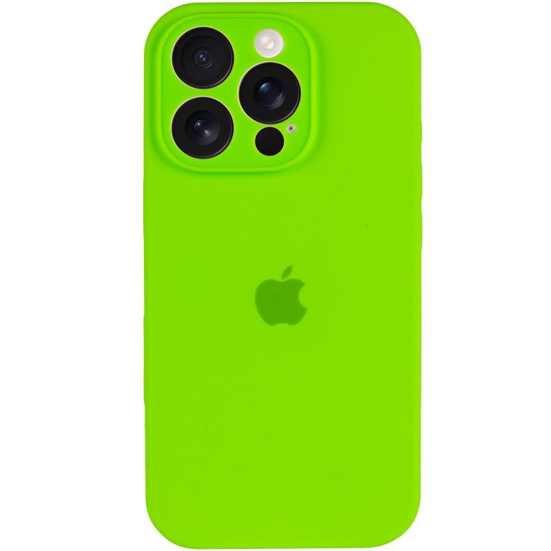 Чехол Silicone Case Full Camera Protective (AA) для Apple iPhone 15 Pro (6.1") Херсон - зображення 2