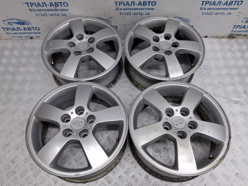 Диски титан комплект R16 Hyundai Tucson 2004-2009 529102E300 (Арт. 79303) Київ - зображення 1