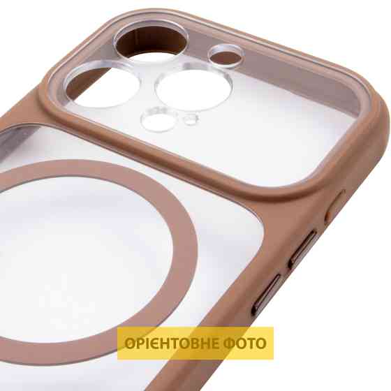 Чехол TPU+PC GETMAN Moon Clear with MagSafe для Apple iPhone 14 Pro Max (6.7") Херсон