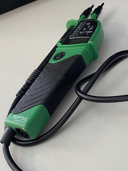 Тестер автомобильный универсальный TOPTUL с цифровым дисплеем 12~690V AC/DC EAAA0169 Харьков - изображение 3