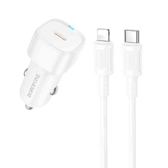 АЗУ Borofone BZ34A Cloud PD20W (1USB-C) + кабель Type-C to Lightning Херсон
