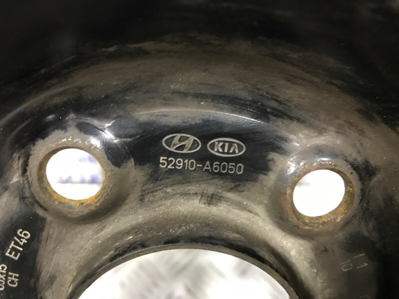 Диск штампованный Hyundai I30 GD 1.6 DIESEL D4FB 2011 (б/у) Киев - изображение 4