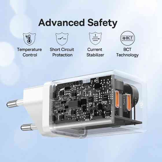 СЗУ Baseus GaN5 Pro OS + Type-C to Type-C 40W (CCGP18010) Херсон