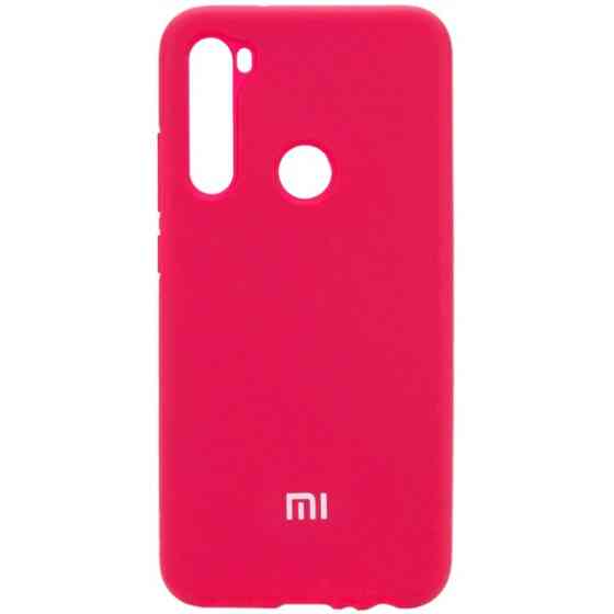 Чохол Silicone Case для Xiaomi Redmi Note 8/Note 8 2021 Hot Pink Харків