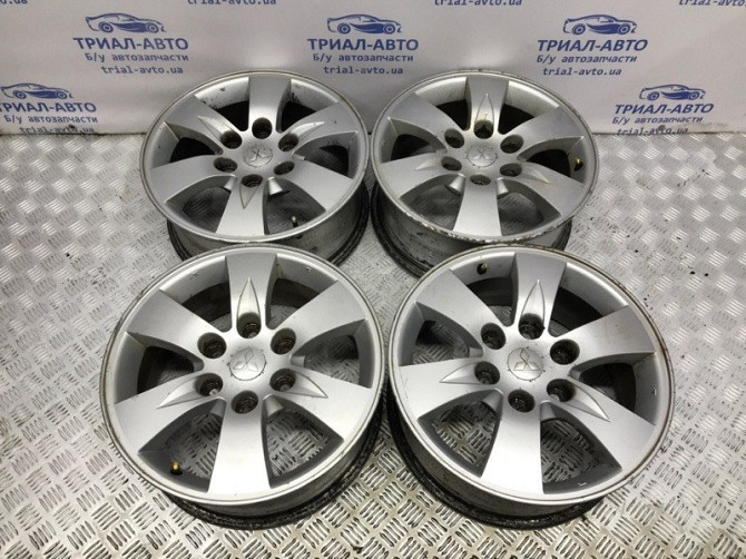Диски титан комплект R17 Mitsubishi L200 2006-2015 MR992747 (Арт. 53253) Киев - изображение 1