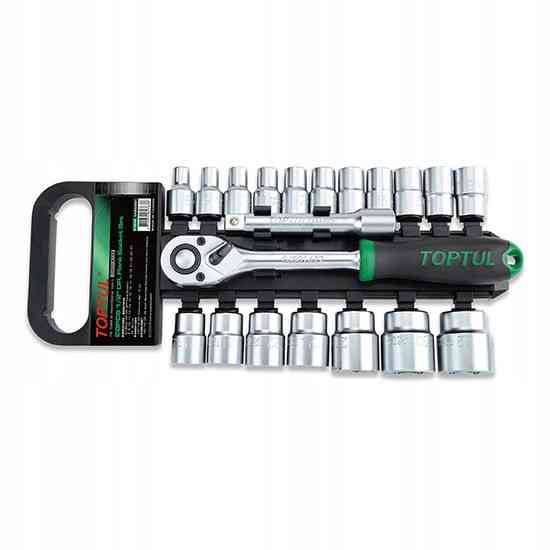 Набор головок с трещоткой TOPTUL 1/2" 20ед. 8-32мм GABB2001 Харьков