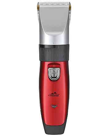 Машинка для стрижки волос Monte MT-5048 красная Київ