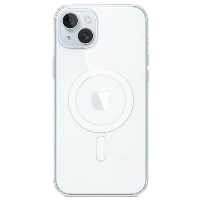 Чехол TPU Clear Case with MagSafe для Apple iPhone 15 (6.1") Херсон - изображение 1