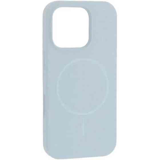 DM Чохол Silicone Case Thin Circle with MagSafe для iPhone 15 Pro Sapphire Blue Харьков