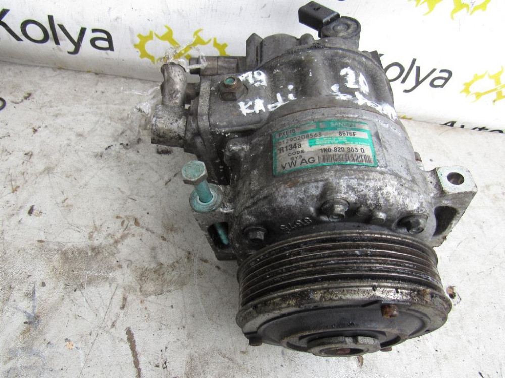 Компрессор кондиционера VW Caddy 1.9 tdi 2.0 tdi 2004-2010 (1K0820803Q) Ковель - изображение 1