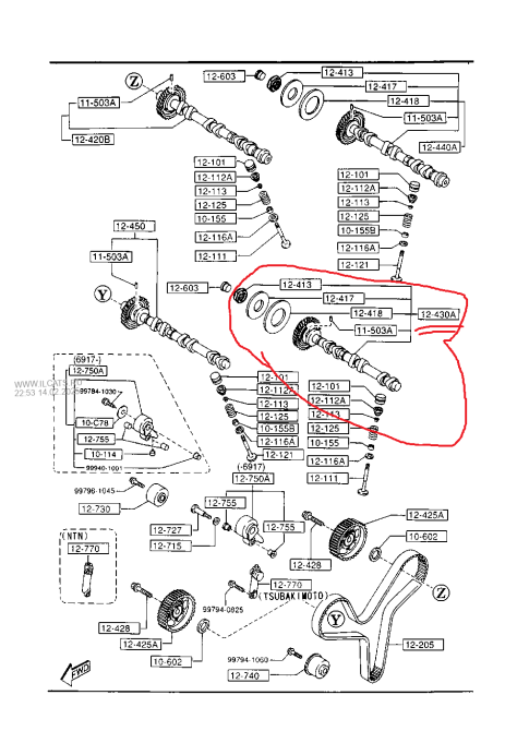 KF11431, Розподвал впускний Мазда Кседокс 2,0, оригінал KF11 431 Винница - изображение 1
