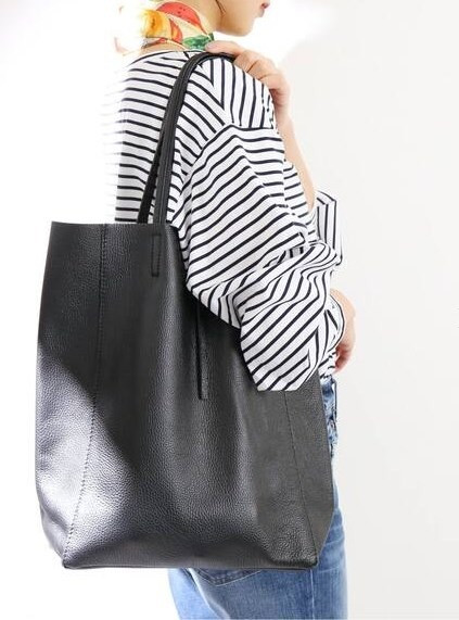 Кожаная Сумка мешок Италия через плечо женская TS000092 Київ - зображення 3