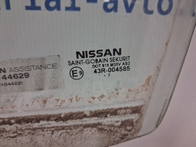 Стекло двери переднее левое Nissan Tiida 2004-2014  (Арт. 82043) Київ - зображення 3