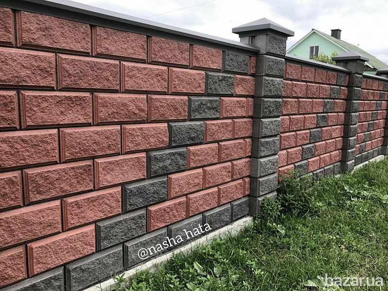 Паркан із блоку декоративного Тернопіль - зображення 6