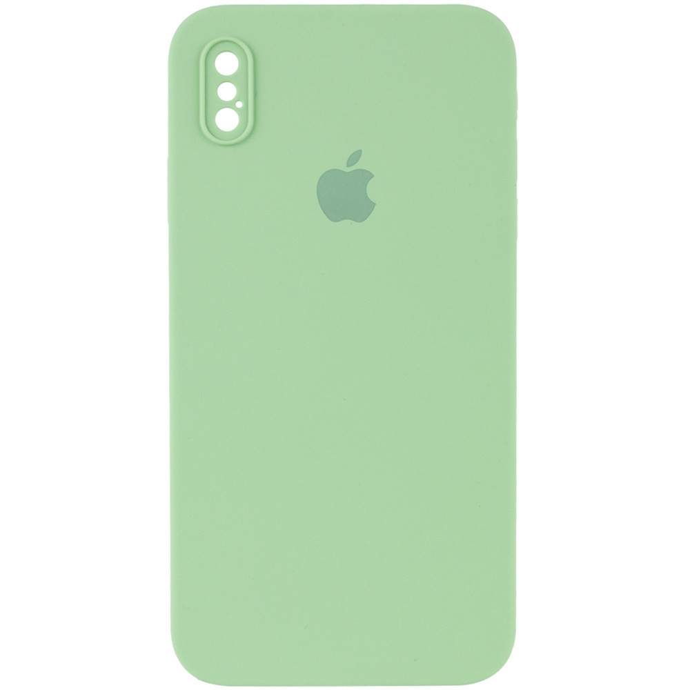 Чехол Silicone Case Square Full Camera Protective (AA) для Apple iPhone XS Max (6.5") Херсон - изображение 1
