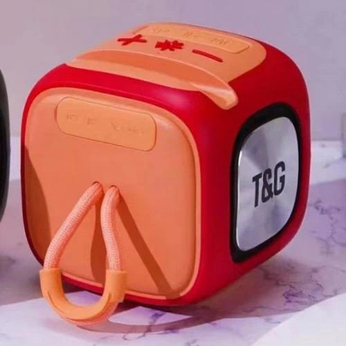 Колонка портативная Bluetooth T&G TG359 red красная Київ - зображення 2