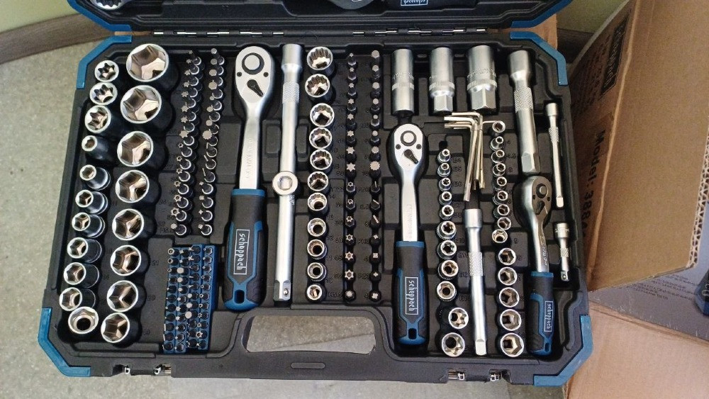 Набір інструментів 216+2 предметів SCHEPPACH SCH-38841+2 Київ - зображення 6