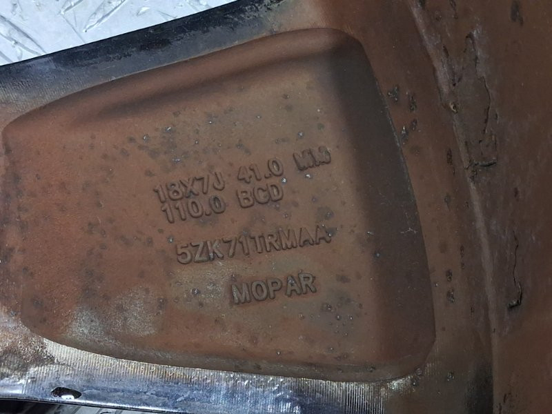 Диски титан комплект R18 Jeep Cherokee 2013-2019 5XT122STAA (Арт. 76006) Київ - зображення 7