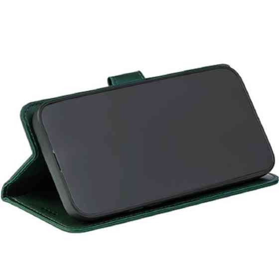 Чохол-книжка Crazy Horse Clasic для Xiaomi Redmi Note 15 Pro+ 5G/Poco M8 Pro 5G Dark Green (Front) Харків