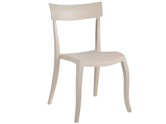 Стул Papatya Hera-SP RATTAN песочно-бежевый Київ