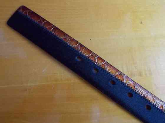 Брючный ремень кожаный новый Харьков