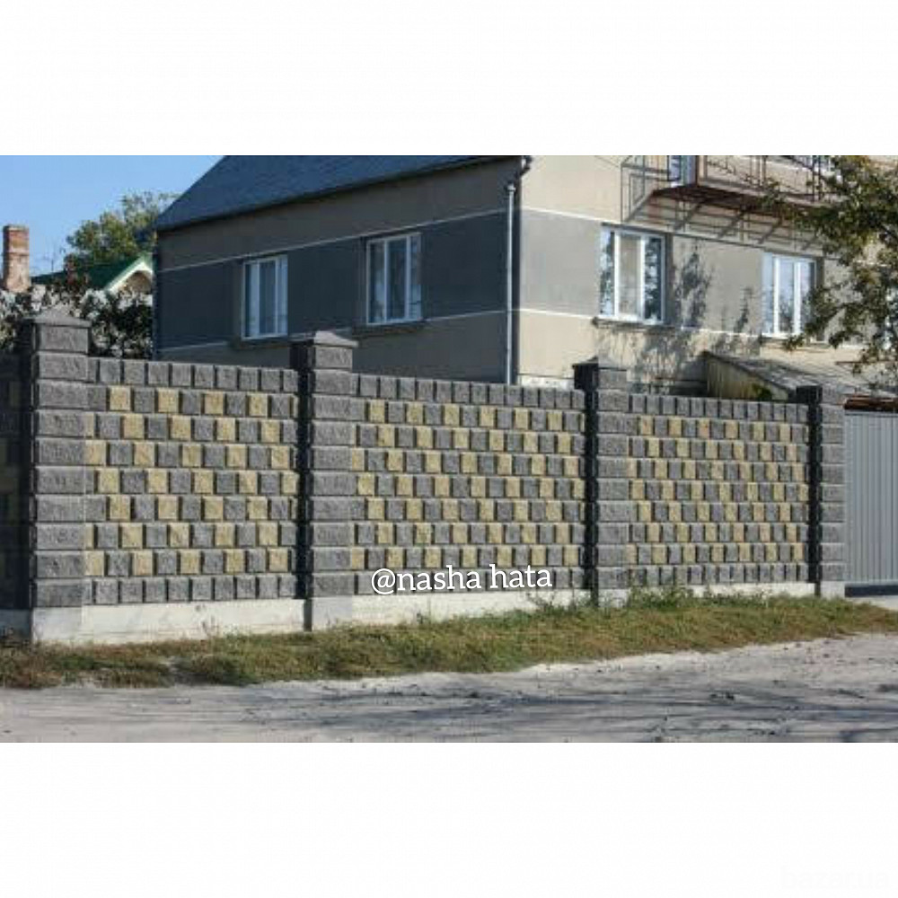 Паркан із блоку декоративного Львів - зображення 6