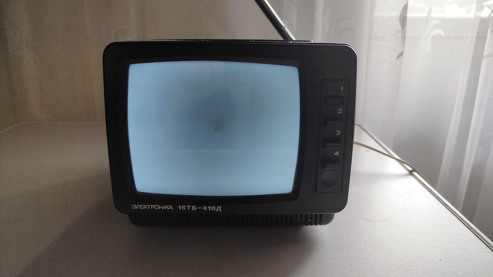 Телевізор Электроника 16ТБ-410Д(чорно-білий)CCCР Самбір - зображення 7